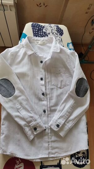 Рубашка и брюки 116р, хлопок
