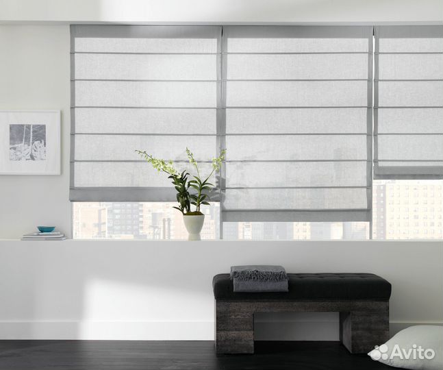 Римские шторы с бесплатным замером и доставкой