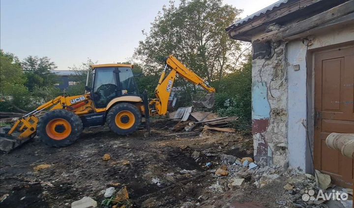 Демонтажные работы и вывоз мусора