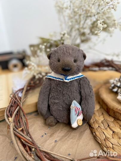 Коллекционный тедди мишка