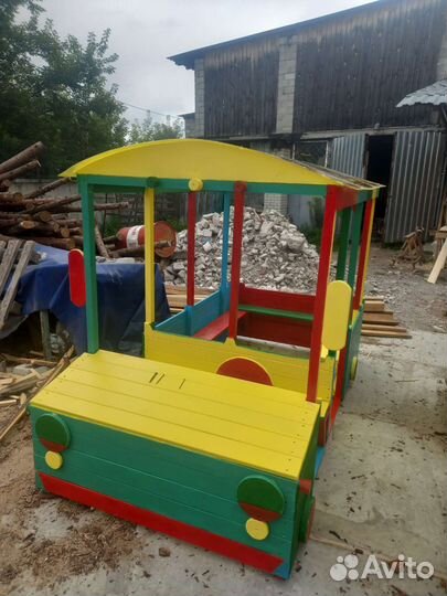 Машинки, домики,песочницы для детского сада