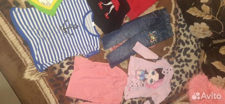 Детские вещи пакетом 500на девочку 4-6лет