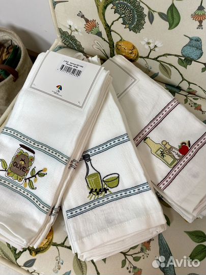Кухонные полотенца хлопок