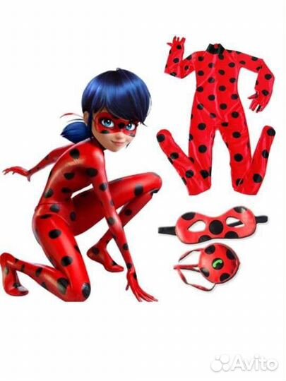 Костюм леди баг 110, 116, 122,128, 134,140