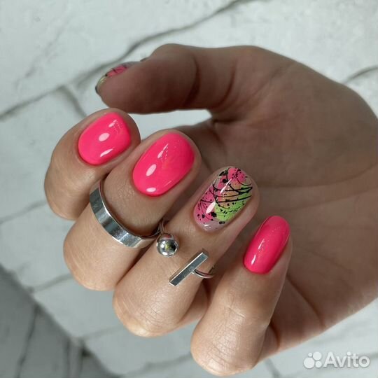 Наращивание ногтей, гель-лак