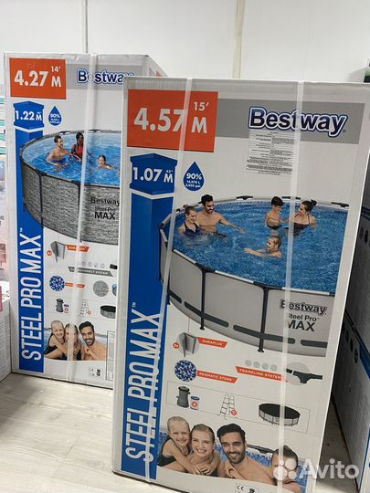 Каркасные бассейны огромные