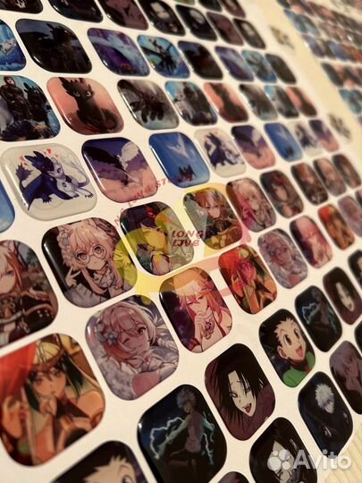 3D стикеры оптом от производителя