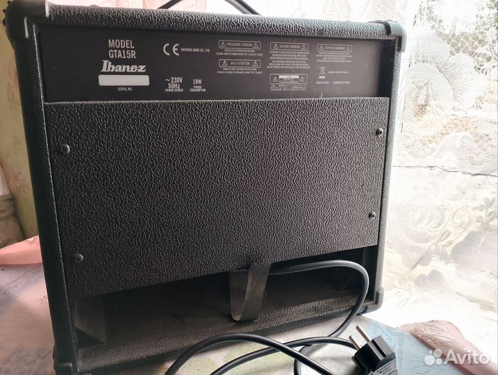 Гитарный комбоусилитель Ibanez gta15r