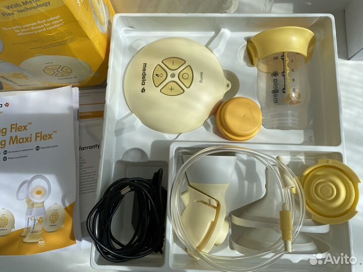 Молокоотсос medela swing flex электрический
