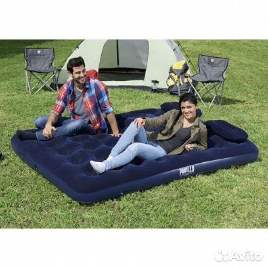 Матрас надувной двуспальный 203*152*22 см Bestway