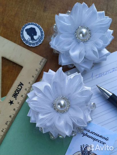 Резинки для волос ручной работы