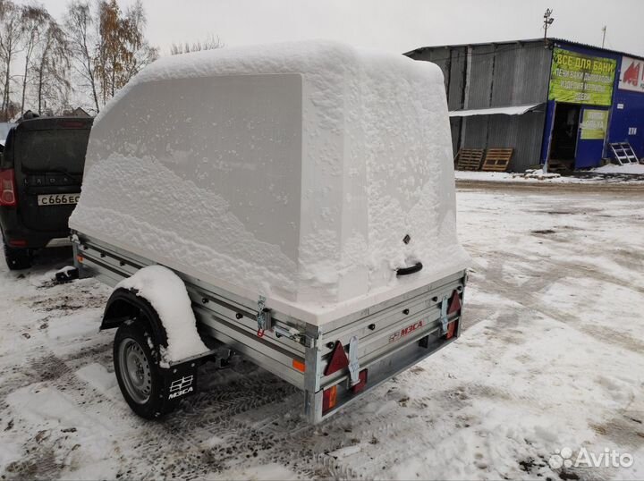 Прицеп с крышкой 817701. Самосвал