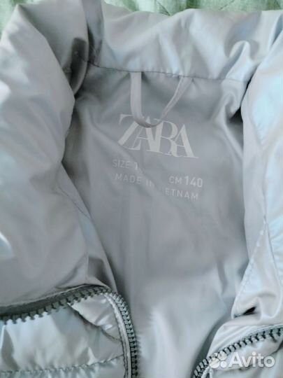 Куртка для девочки zara 140
