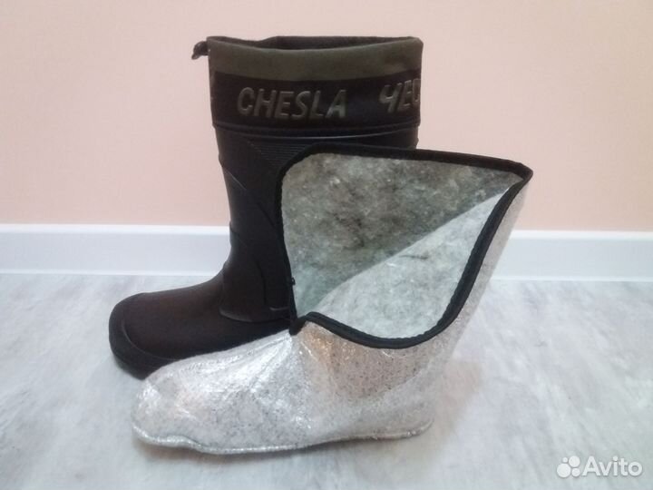 Мужские весенние рабочие сапоги эва для рыбалки