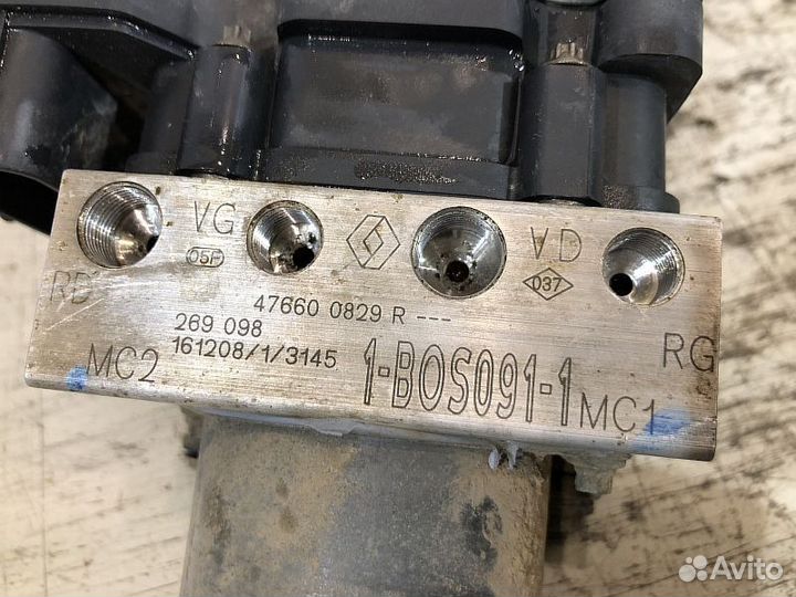 Блок ABS Renault Logan 2 1.6 МКПП