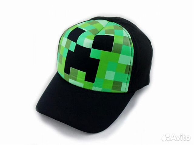 Кепка Майнкрафт черная