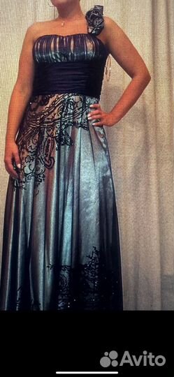 Вечернее платье на выпускной 46 48 в пол