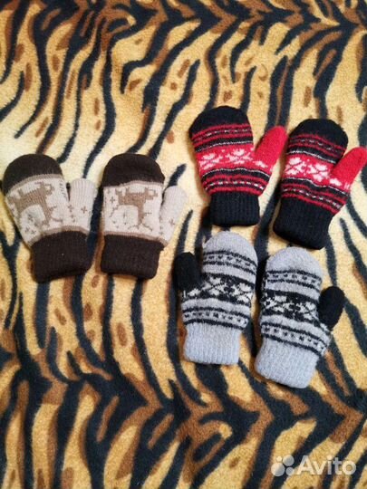 Детские варежки (можно для двойни)