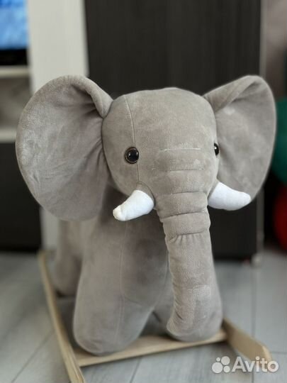 Детская качалка слоник