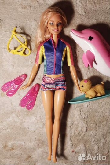 Кукла Барби и Бонус Дельфины с волшебного острова