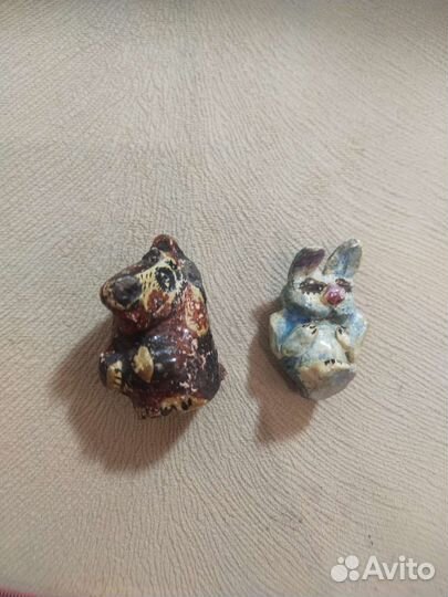 Старинные фигурки животных