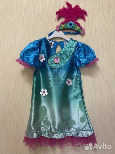 Прокат костюма Розочки из мультика «Тролли»