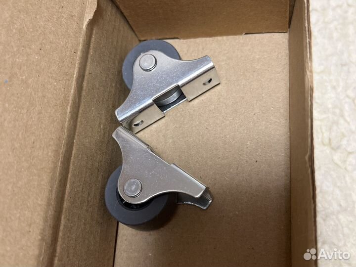 Опора колесная для диванов, прорезиненный