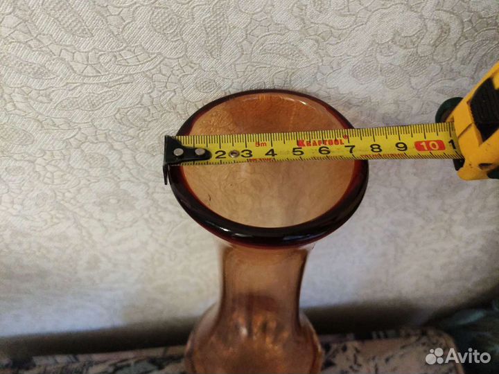 Ваза цветное стекло