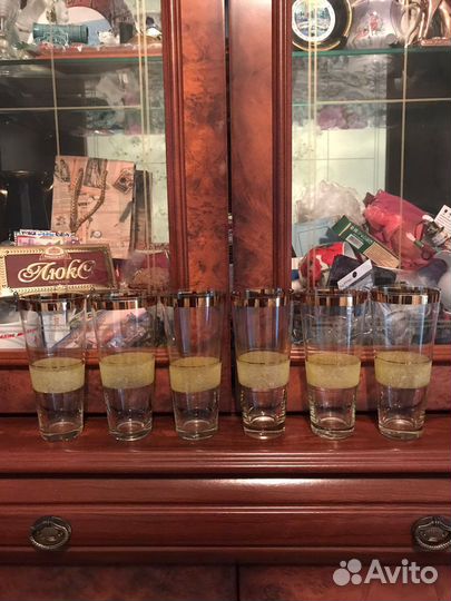 Графин,бокалы,рюмки,фужеры,ваза