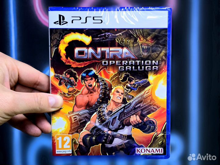Диск PS5 Contra Operation Galuga, русский язык