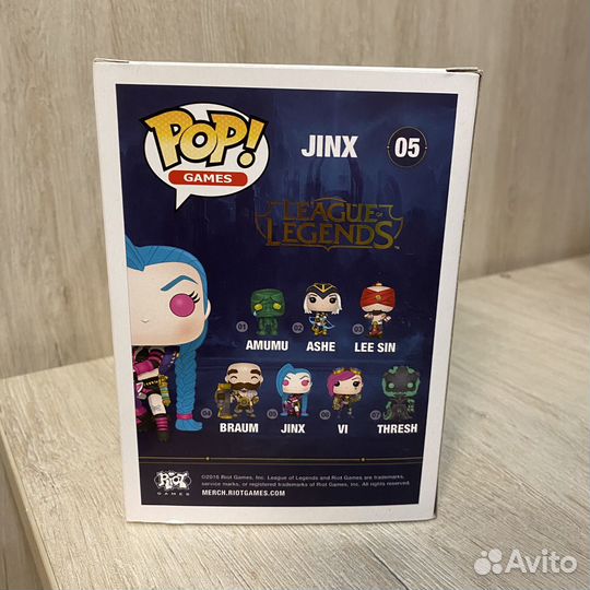 Funko Pop League of legends 05 Jinx