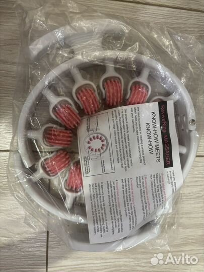 Антицеллюлитный роликовый массажер для ног