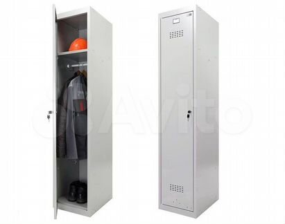 Металлический шкаф для хранения одежды Практик MLS