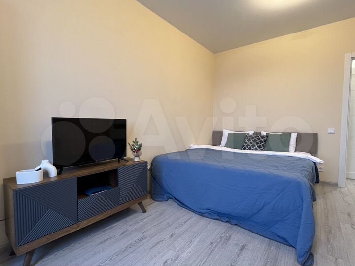 1-к. квартира, 45 м², 2 кровати