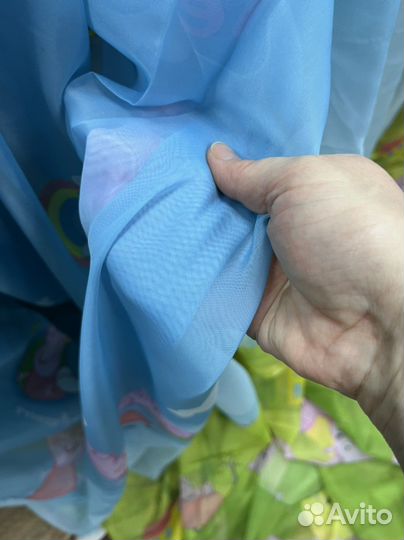 Тюль новый Свинка Пеппа. Peppa pig