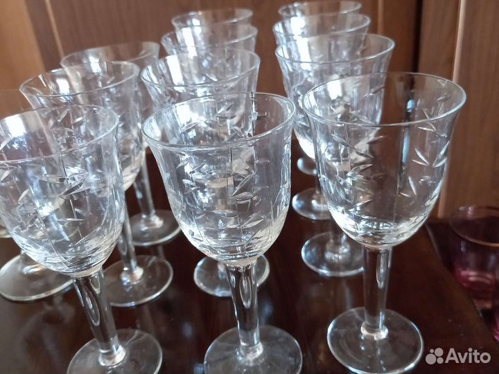 Фужеры, рюмки, СССР, винтаж