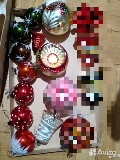 Елочные игрушки СССР, ёлочка из мишуры