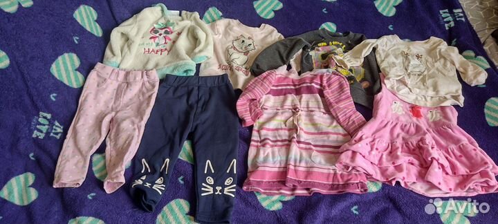 Продам вещи пакетом на девочку 1-1.5(80-86)