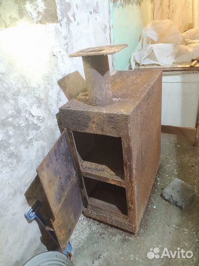 Печь буржуйка для бани, гаража, дома