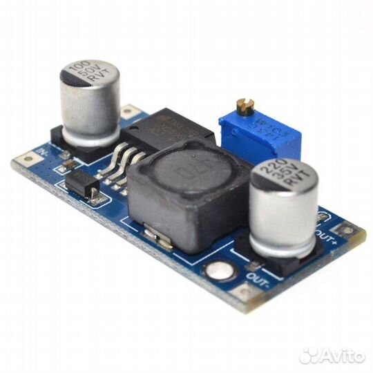 DC-DC понижающий преобразователь на LM2596