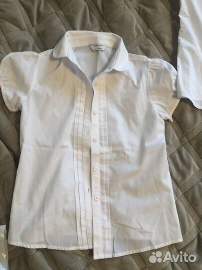 Блузка и рубашки для девочки 7-8 лет