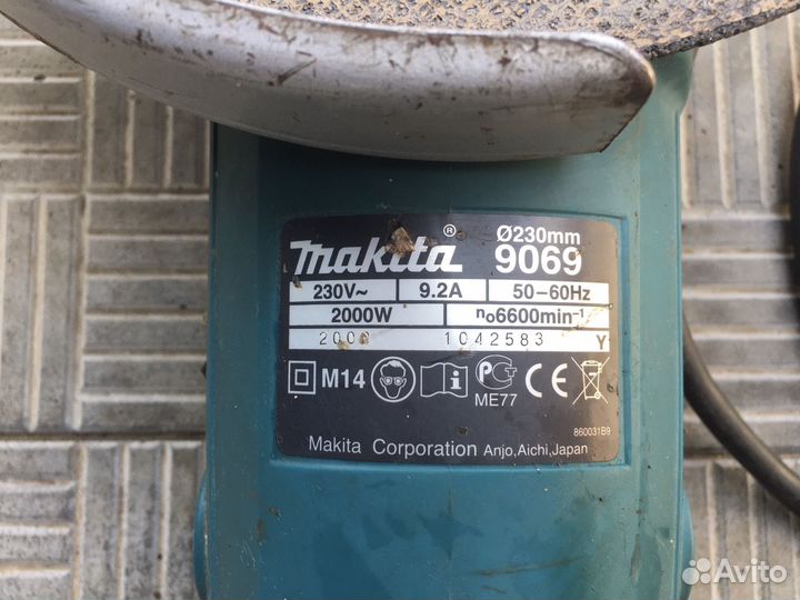 Ушм болгарка makita 230