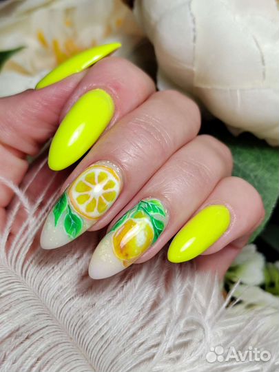 Маникюр гель лак