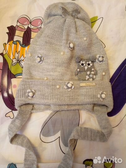 Шапка демисезонная для девочки