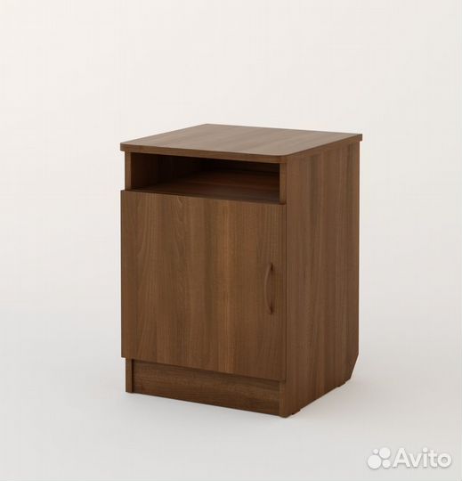 Тумба прикроватная (Орех темный)