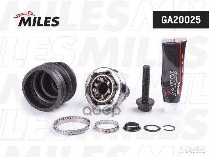 Шрус miles GA20025 шрус audi A3/VW G5/passat/TO