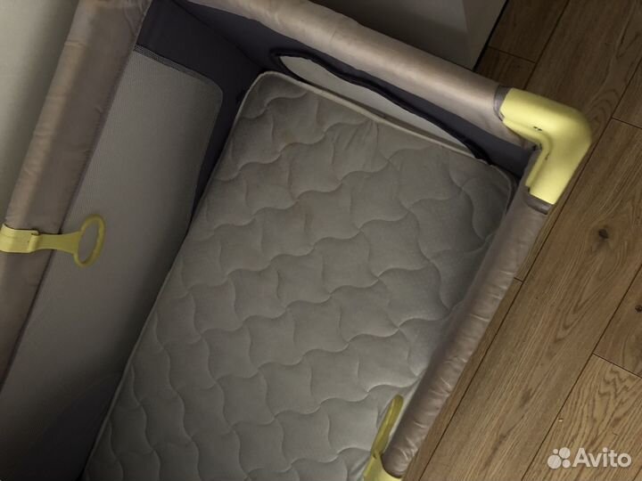 Манеж кровать babyton с матрасам пеленальная доска