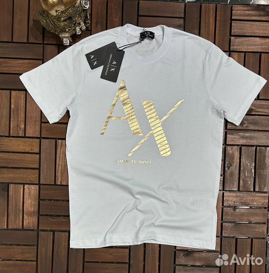 Armani ax футболка мужская
