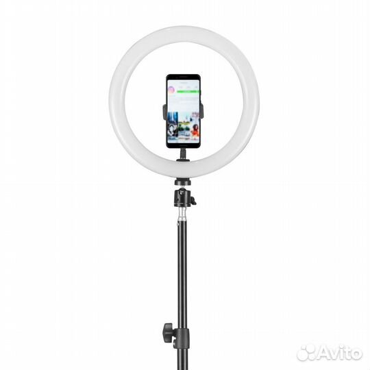 Кольцевой свет Camelion KD-810F C02 LED подставка