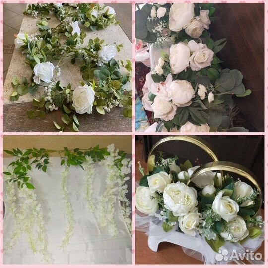 Предметы интерьера или украшения на свадьбу